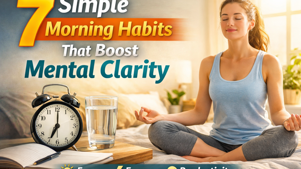 Morning habits that boost mental clarity