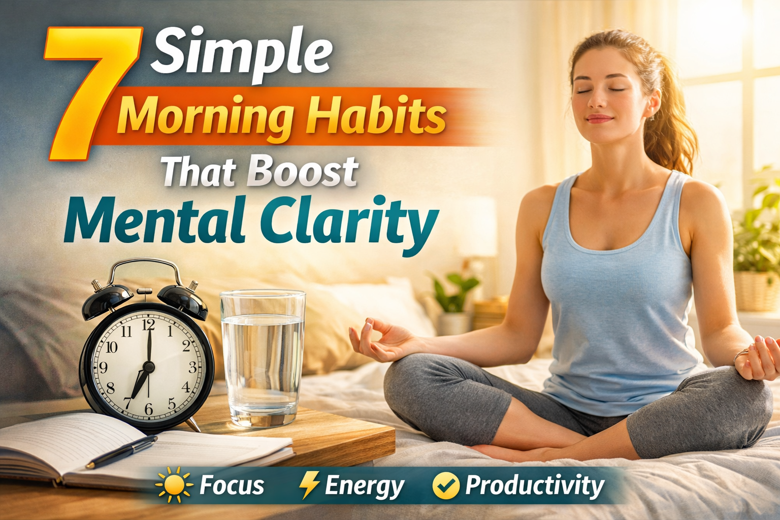 7 Simple Morning Habits That Boost Mental Clarity and Productivity