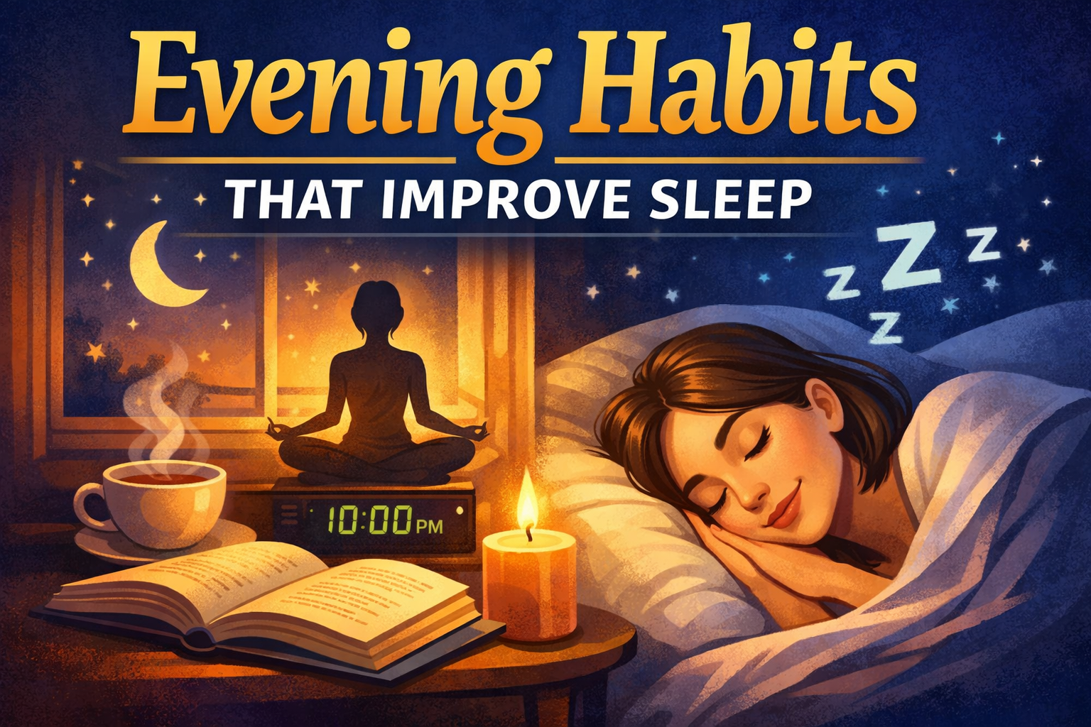 10 Easy Evening Habits That Improve Sleep and Boost Next‑Day Productivity