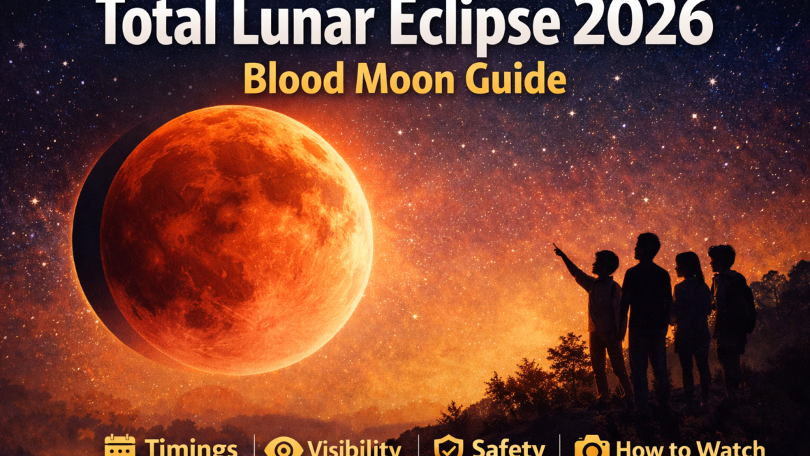 Total Lunar Eclipse 2026: Meaning, Timings, Visibility and Complete Guide to the Blood Moon
