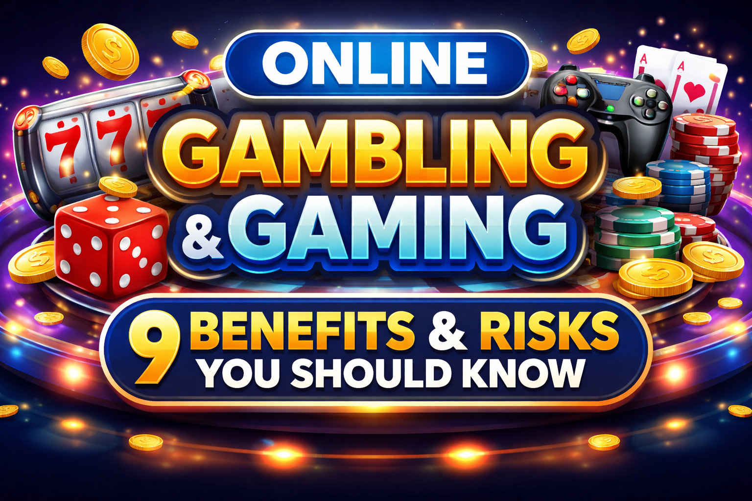Online Gambling and Gaming: 9 Surprising Benefits and Serious Risks You Should Know